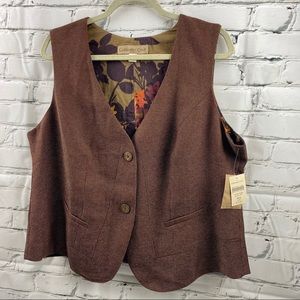 NWT cold water creek vest